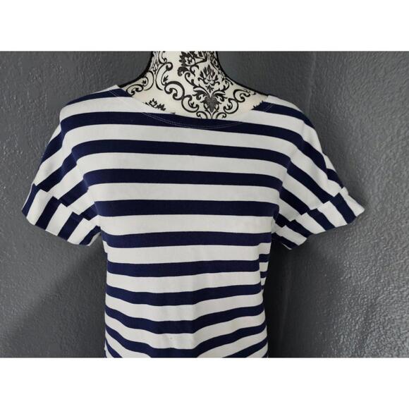 Women's Vineyard Vines Striped Dress Short Sleeve Red White Blue Size X Small - Picture 8 of 13